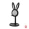 Cute Rabbit Adjustable Phone Stand For Desk Universal Tablet Holder Telescopic Height Sturdy Hands 6