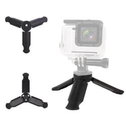 portable tripod stand for dji osmo & phones - stable desktop holder, handheld gimbal bracket, action camera mount, firm