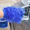 DoubleSided Microfiber Car Wash Mitt Gloves ScratchFree Wash Super Absorbent Reusable Washable Cle 1