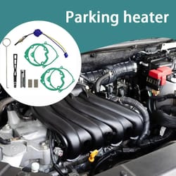 12v ceramic glow plug for diesel parking heater - silicon nitride ignition needle, red cap piston, air heater accessory