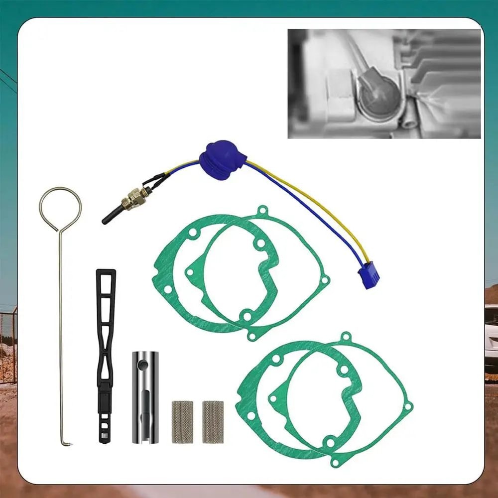 12V Ceramic Glow Plug For Diesel Parking Heater Silicon Nitride Ignition Needle Red Cap Piston Air 4