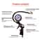 HighPrecision Digital Tire Pressure Gauge OilFilled Inflation Meter With LCD Display For Accurate 4