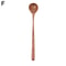 Long Handle Natural Wooden Spoon Durable Soup Ladle Scoop For Cooking Stirring Coffee Dessert Kit 11
