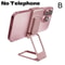 Foldable Aluminum Desktop Phone Holder With Back Clip Universal Mini Stand Lightweight Portable Br 7