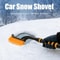 Rotating Handle Car Snow Shovel Ice Scraper Removable Winter Deicing Tool For Windshield Defrosti 0