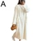 Womens Thick Flannel Coral Velvet Long Pajamas Robe UltraSoft Warm Autumn Winter Nightwear Cozy Ho 6