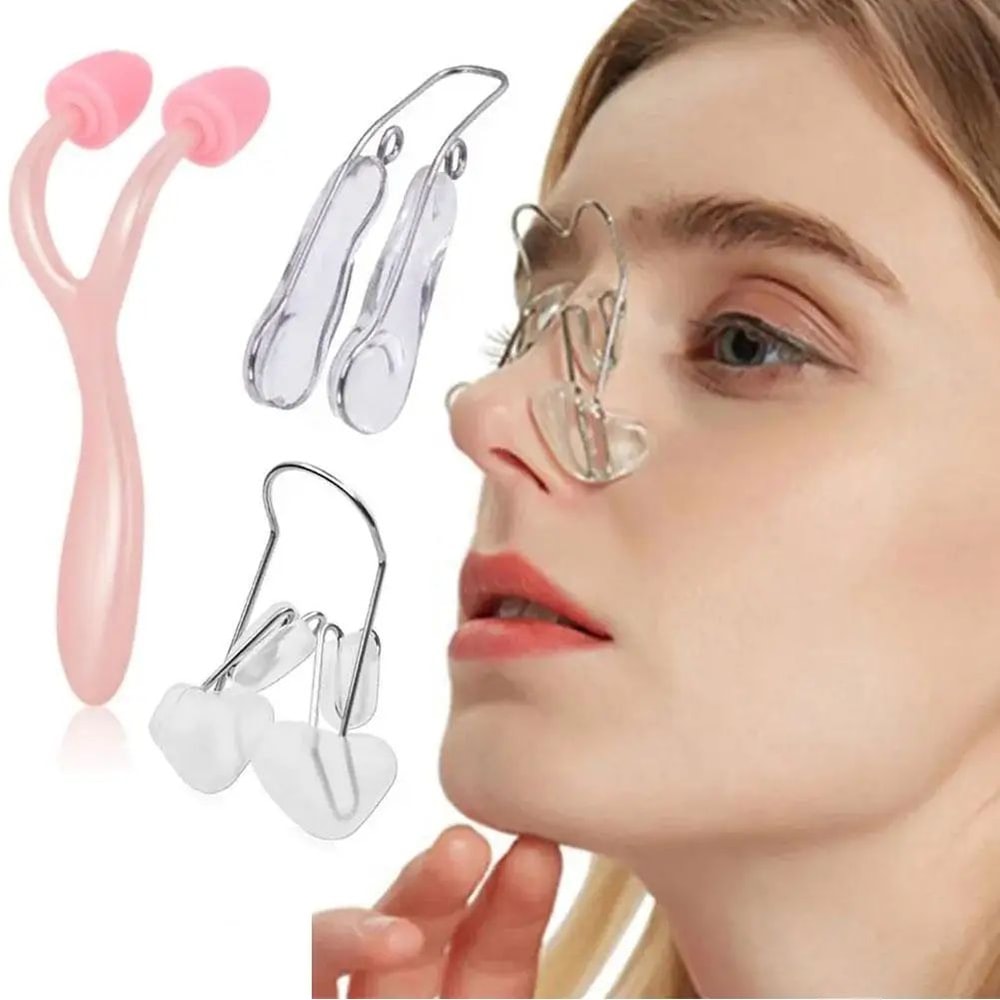 Silicone Nose Shaper Clip Comfortable Nose Lifter Slimming Beauty Tool For Temporary Shaping And 0