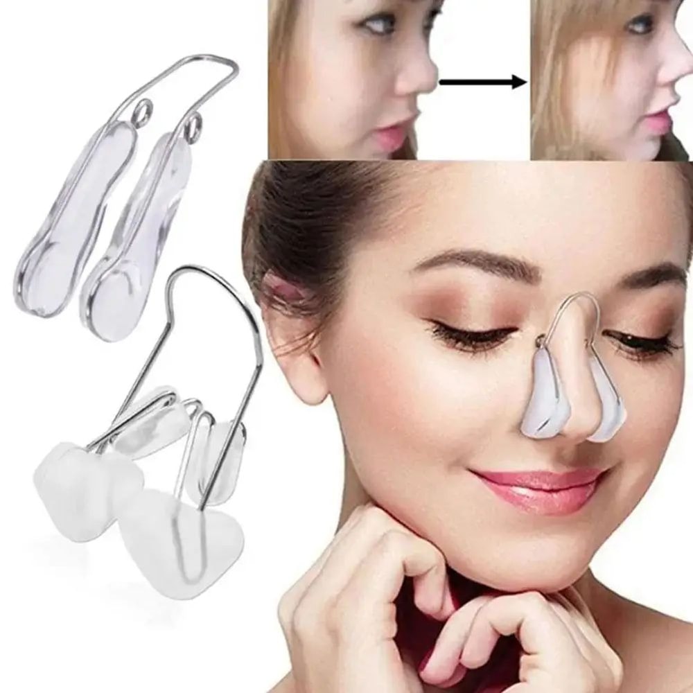 Silicone Nose Shaper Clip Comfortable Nose Lifter Slimming Beauty Tool For Temporary Shaping And 1