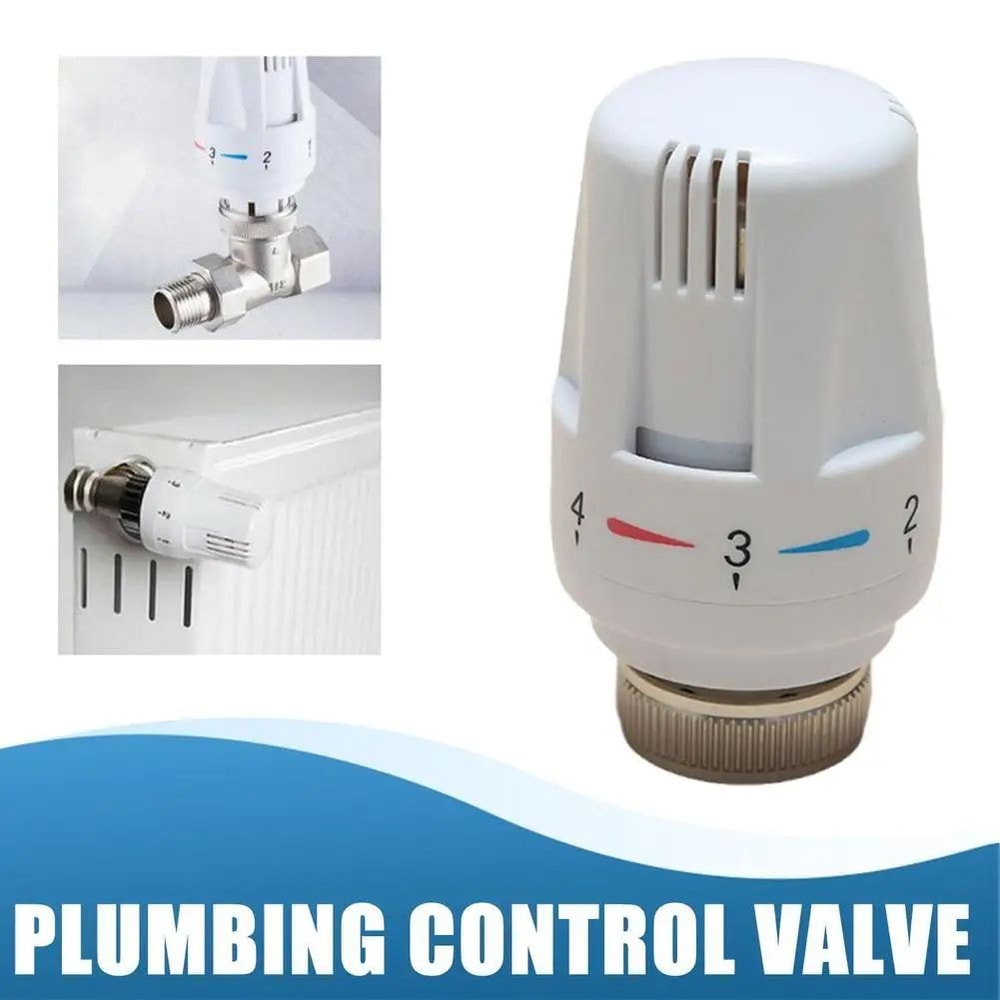 M30 Thermostatic Radiator Valve Head Automatic Temperature Control TRV For Heating Systems EnergyS 2