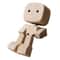 Cute Shaking Wooden Man Car Ornament StressRelief Dashboard Figurine Funny Auto Interior Decor Wob 7