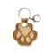 Cute Pet Hair Storage Keychain Leather Cat Claw Souvenir Pendant For Dog Cat Bunny Fur Keepsake M 7