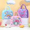 Kids Cartoon Insulated Lunch Bag Portable Thermal Bento Cooler Tote With Ice Pack Space For School 0