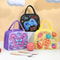 Kids Cartoon Insulated Lunch Bag Portable Thermal Bento Cooler Tote With Ice Pack Space For School 1