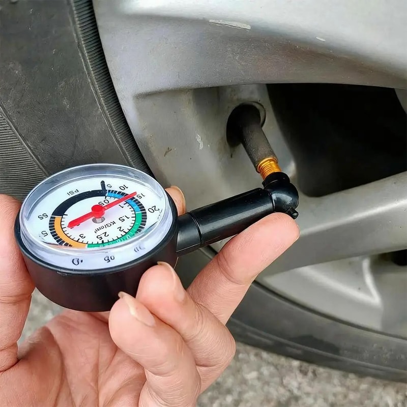 HighPrecision Mechanical Tire Pressure Gauge Accurate PSI Monitor For Cars Fast Read Dial Durable 1