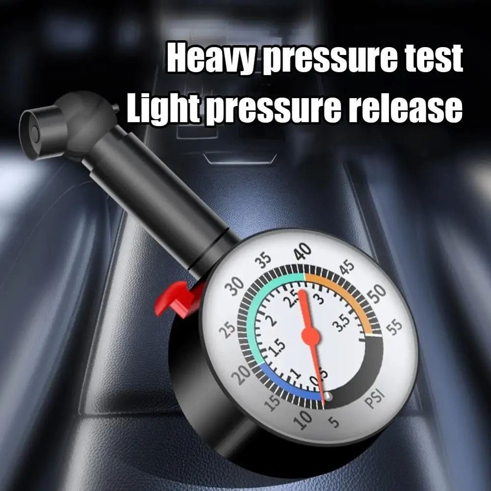 HighPrecision Mechanical Tire Pressure Gauge Accurate PSI Monitor For Cars Fast Read Dial Durable 2