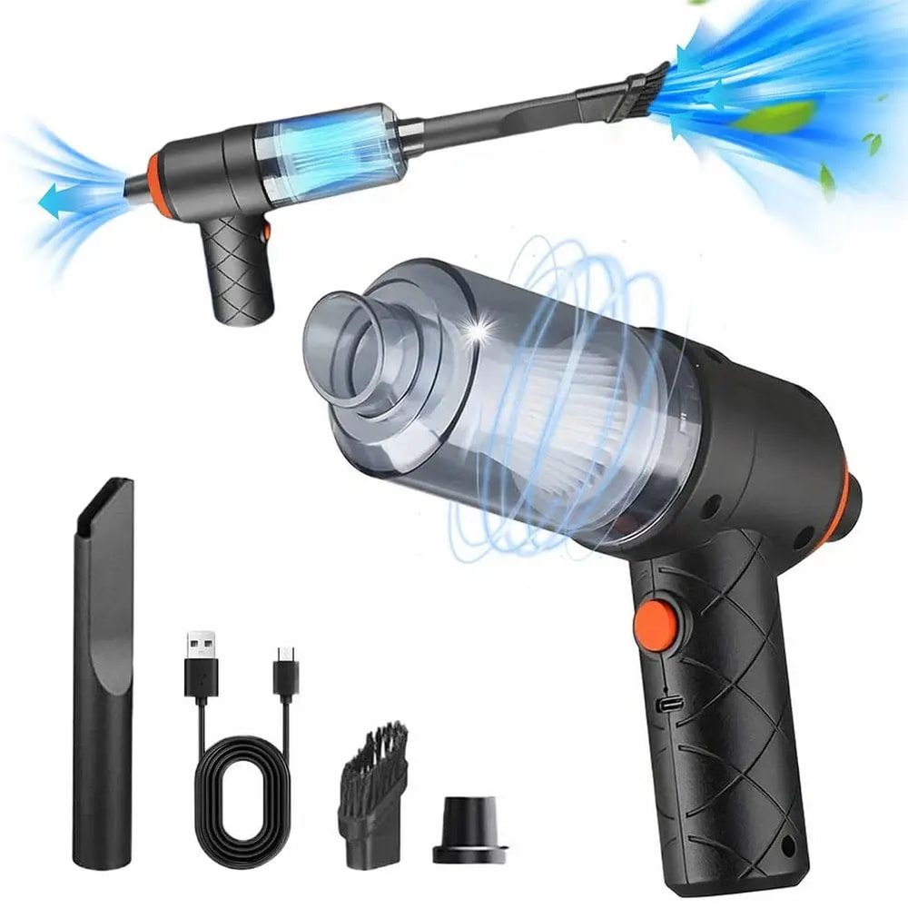 Mini Cordless Vacuum Cleaner For Car Home 120W Handheld Suction Blower Lightweight Portable Dust 6