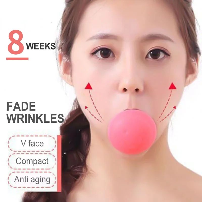 Silicone Jawline Exerciser Ball Face Lifting Firming Trainer For Double Chin Cheek Slimming Muscl 1