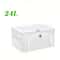 Folding Clothes Storage Box Organizer Durable Polyester SpaceSaving Wardrobe Bin For Dorm Closet 2