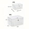Folding Clothes Storage Box Organizer Durable Polyester SpaceSaving Wardrobe Bin For Dorm Closet 4