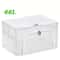 Folding Clothes Storage Box Organizer Durable Polyester SpaceSaving Wardrobe Bin For Dorm Closet 5