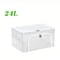 Folding Clothes Storage Box Organizer Durable Polyester SpaceSaving Wardrobe Bin For Dorm Closet 6