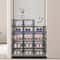 Clear Stackable Shoe Storage Boxes Large Sneaker Organizer Containers SpaceSaving Shoe Rack Altern 9