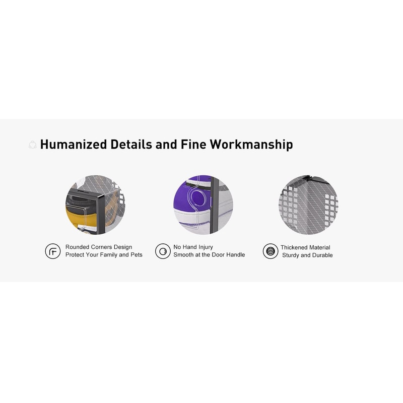 Clear Stackable Shoe Storage Boxes Large Sneaker Organizer Containers SpaceSaving Shoe Rack Altern 14