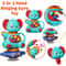 3in1 Blue Elephant Spinning Top Toy With Strong Suction Cup Baby Sensory Play High Chair Travel Gi 0