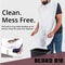 Beard Catcher Bib Apron With Suction Cups NoMess Shaving Trimming Cape For Men Easy Clean Grooming 4