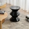 Modern Plastic Side End Table Durable Small Coffee Table Nightstand For Living Room Sofa Hallway B 3