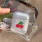 Transparent PVC Coin Purse Makeup Bag Portable Travel Storage Pouch For Change Earphones Lipstick 9
