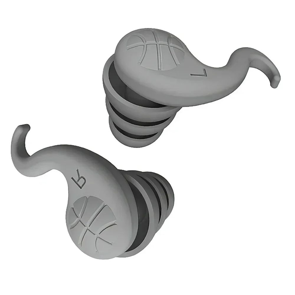 3Layer Reusable Silicone Sleep Earplugs For Noise Reduction Snoring Soft Waterproof For Travel S 12