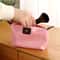 Large Capacity Travel Cosmetic Bag With Zipper Cute Portable Makeup Clutch Organizer For Toiletrie 2