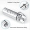 Waterproof Aluminum Pill Box Keychain With Carabiner Outdoor Travel Medicine Case Container Secure 4