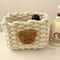 Handmade Cotton Rope Storage Basket Little Bear Cute Desktop Organizer For Cosmetics Sundries EcoF 18