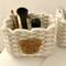 Handmade Cotton Rope Storage Basket Little Bear Cute Desktop Organizer For Cosmetics Sundries EcoF 9