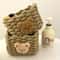 Handmade Cotton Rope Storage Basket Little Bear Cute Desktop Organizer For Cosmetics Sundries EcoF 11