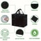 XL Insulated Grocery Tote Bag Large Soft Cooler Keeps Food Hot Cold For Hours Pizza Warmer Zipper 4