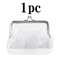 Transparent PVC Coin Purse Mini Makeup Bag Travel Storage Pouch For Change Earbuds Lipstick Hasp 6