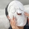 Cotton Hot Compress Face Towel Mask Steamed Wet Compress For Pore Opening Deep Clean Spa Facial Sk 2