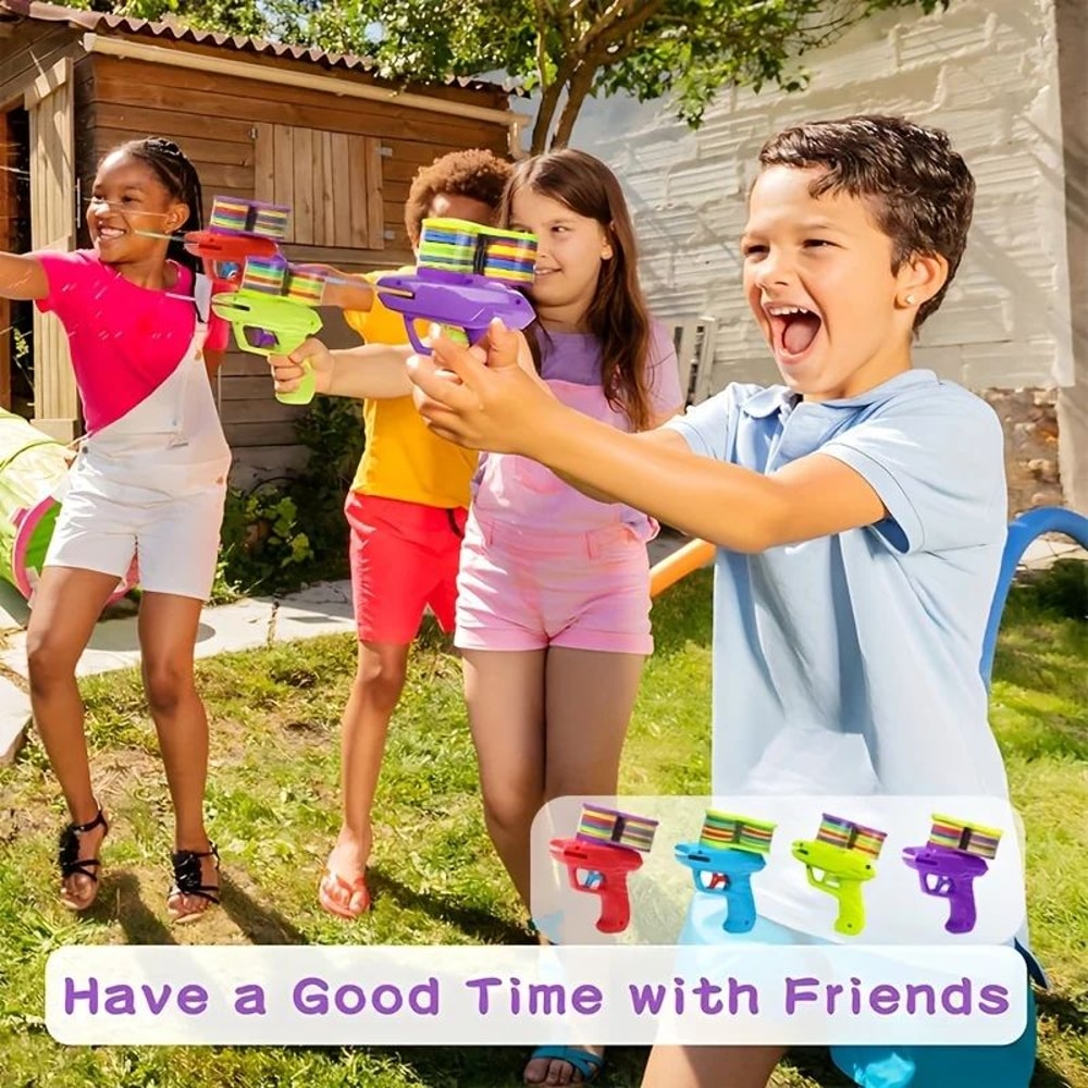 3Hole Target Launcher Toy For Kids 3 Interactive Party Game ABS Mini Blaster Fun Christmas Gift Id 1