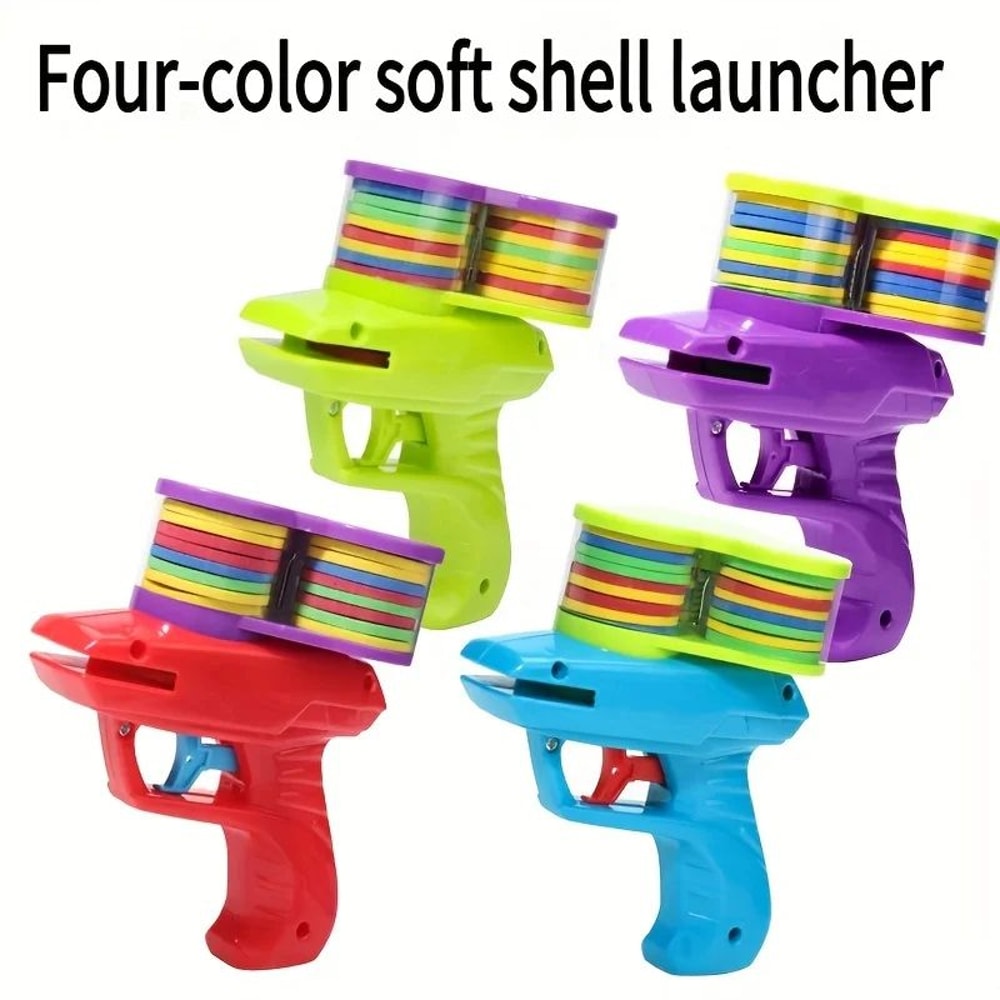 3Hole Target Launcher Toy For Kids 3 Interactive Party Game ABS Mini Blaster Fun Christmas Gift Id 3
