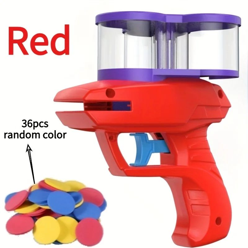3Hole Target Launcher Toy For Kids 3 Interactive Party Game ABS Mini Blaster Fun Christmas Gift Id 8