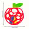 Apple Sensory Bell Rattle Ball For Babies 0 ABS Tactile Teether Toy Motor Skills Puzzle CE Safe Gi 1
