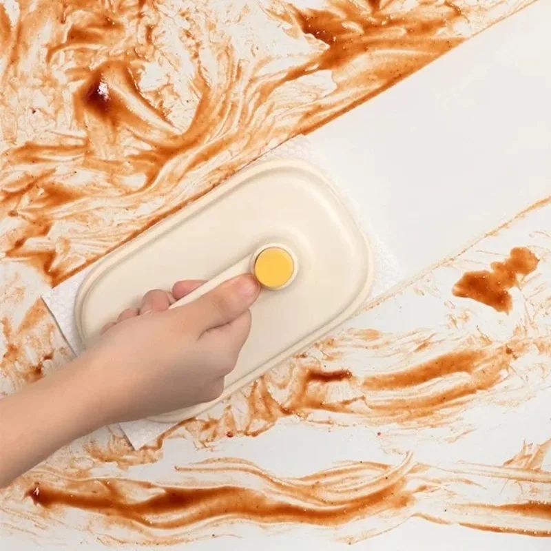 50 Pcs Disposable Cleaning Cloth Refills W Velcro Pad NoRinse Magic Eraser Sheets For Kitchen Bat 5