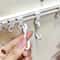 NoDrill Adhesive Sliding Hooks For Door Back Strong Kitchen Cabinet Organizer Rack SpaceSaving Sto 4