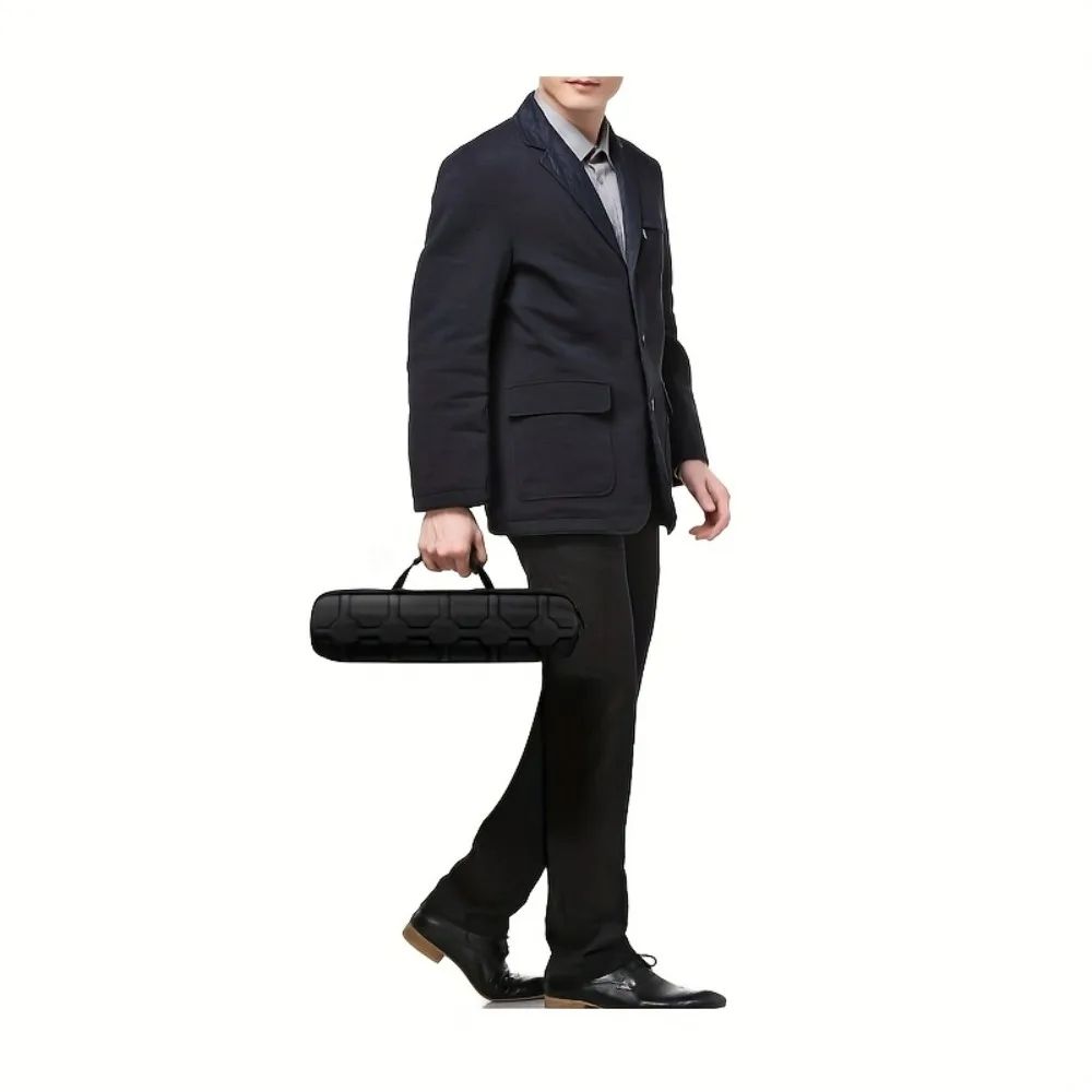 5Slot Hard Watch Travel Case Large Capacity Watch Storage Box With Handle Protective Organizer For 4