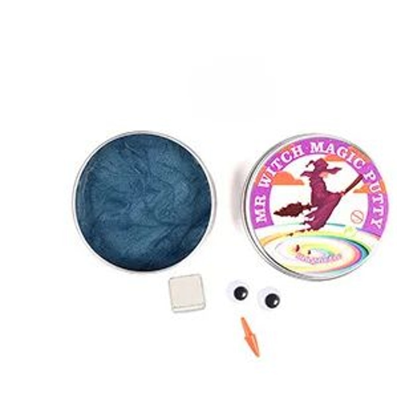 Magnetic Putty Stress Relief Puzzle Toy Creative Silicone Plasticine In Metal Tin DIY Fidget Gift 8