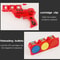 UFO Launcher Toy W Soft EVA Bullets Outdoor Interactive Shooting Game For Kids Active Play Sports 2