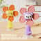 Baby Suction Cup Windmill Spinner Toy 6M Manual Rotating Bear Sensory Toy Bath High Chair Motor S 0